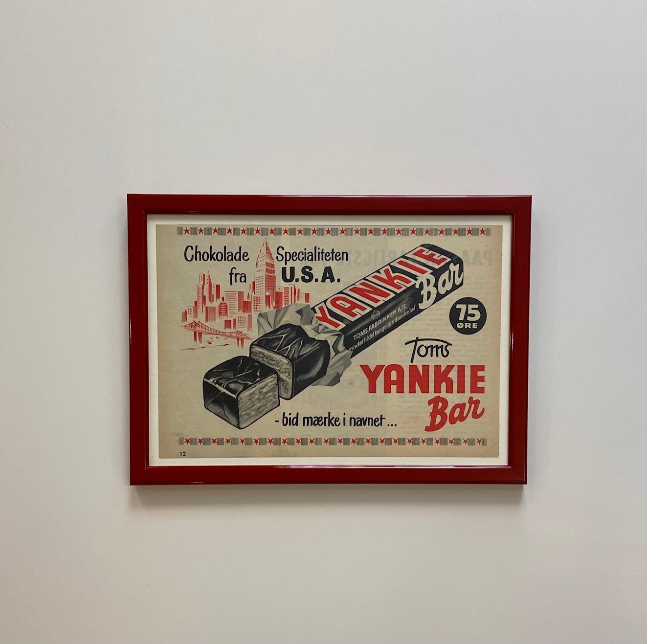 Bar - Reklame fra 1956 - Frøde