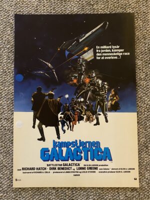 Kampstjernen Galactica - 1978/79 - Org. Pressemedl.