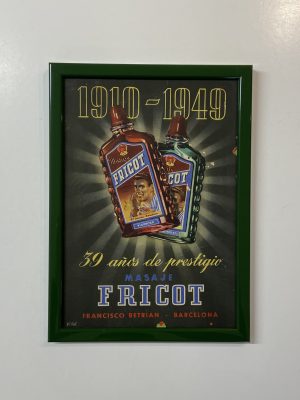 Fricot - Spansk Reklameskilt - 1949