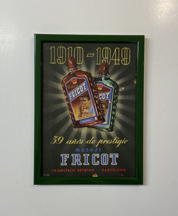Fricot - Spansk Reklameskilt - 1949