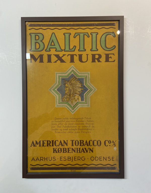 American Tobacco - Tobaksskilt 1940/50'erne